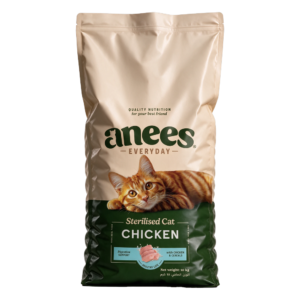 Anees Everyday Sterilised Cat Chicken, 10 kg bag