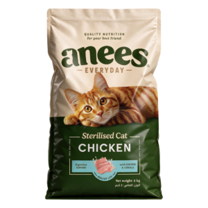 Anees Everyday Sterilised Cat Chicken, 2 kg bag